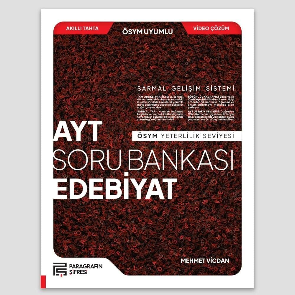 Paragrafın Şifresi Ayt Edebiyat Soru Bankası
