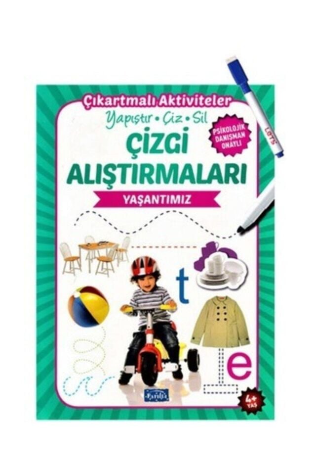 Yaz Sil Çizgi Alıştırmaları Yaşantımız