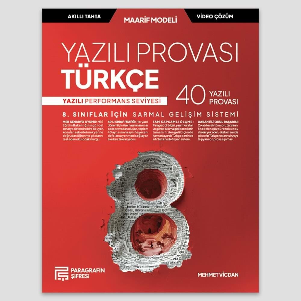 Paragrafın Şifresi 8. Sınıf Yazılı Provaları