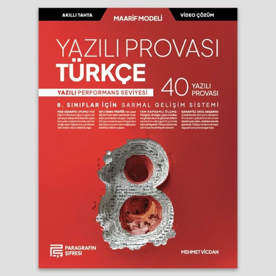 Paragrafın Şifresi 8. Sınıf Yazılı Provaları
