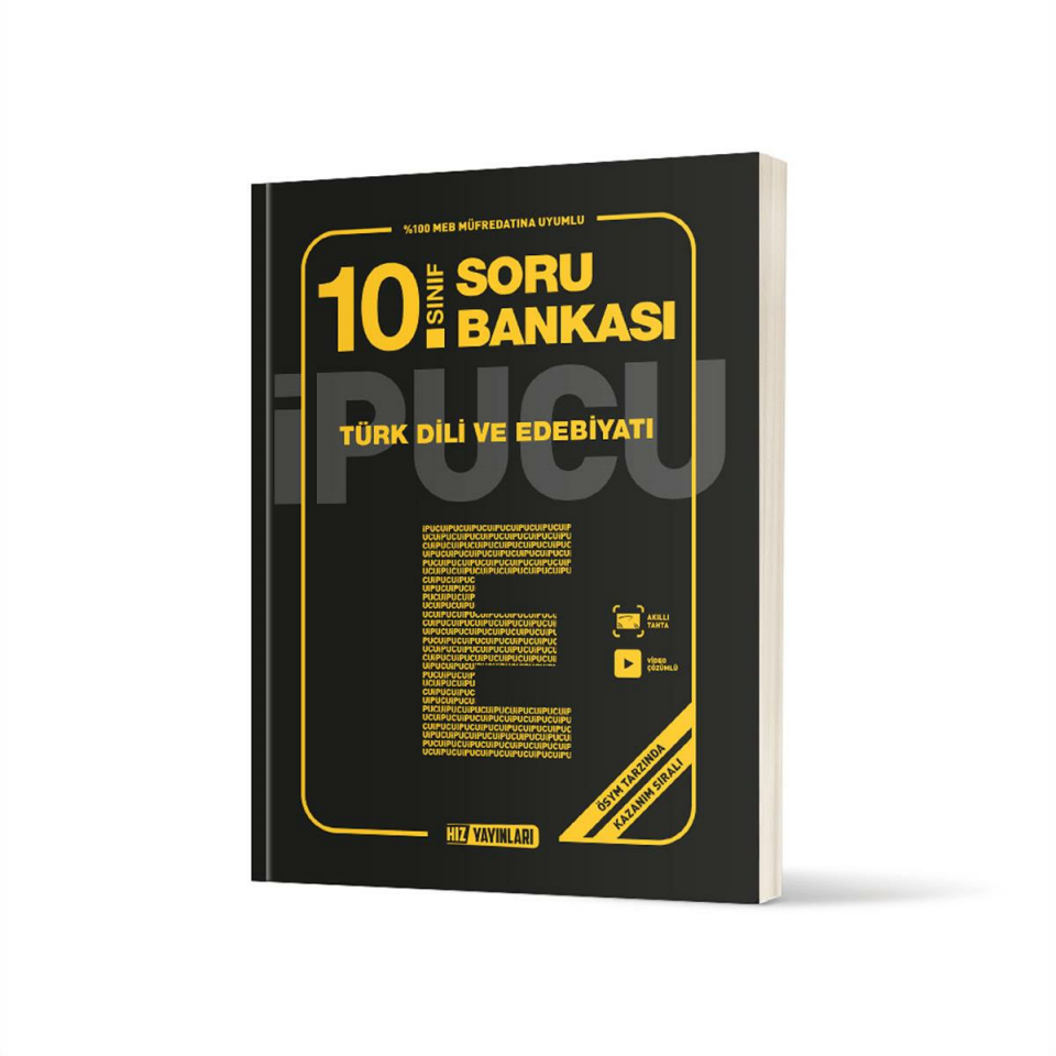 Hız 10. Sınıf Türk Dili Ve Edebiyatı Soru Bankası İpucu