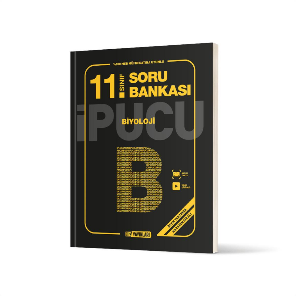 Hız 11. Sınıf Biyoloji Soru Bankası İpucu