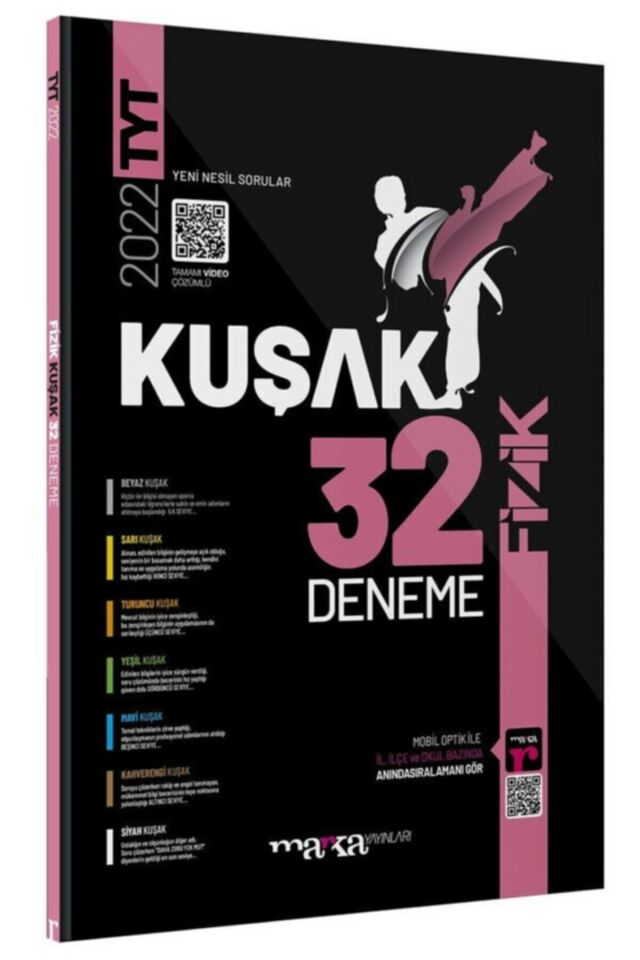 Marka TYT Fizik 32 Kuşak Deneme Tamamı Video Çözümlü