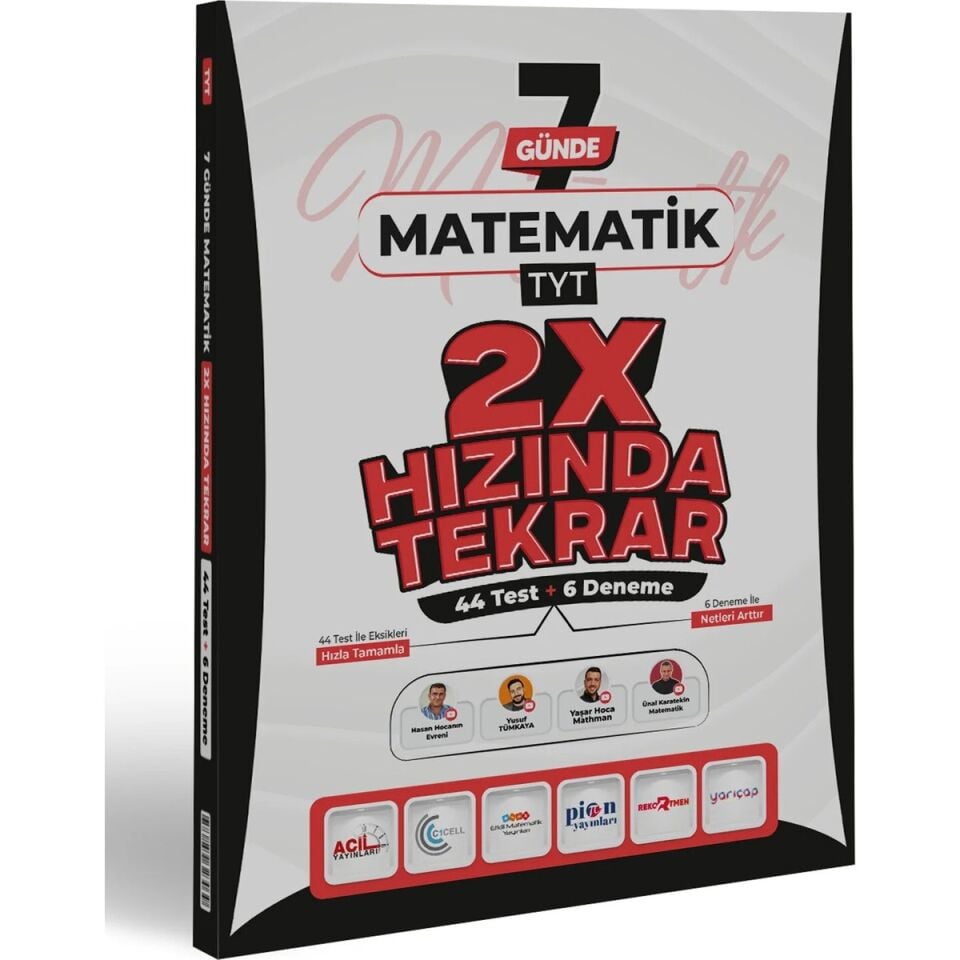 Ders Platosu TYT Matematik 2x Hızında Tekrar Deneme