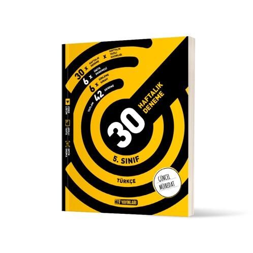 5. Sınıf Türkçe 30 Haftalık Deneme
