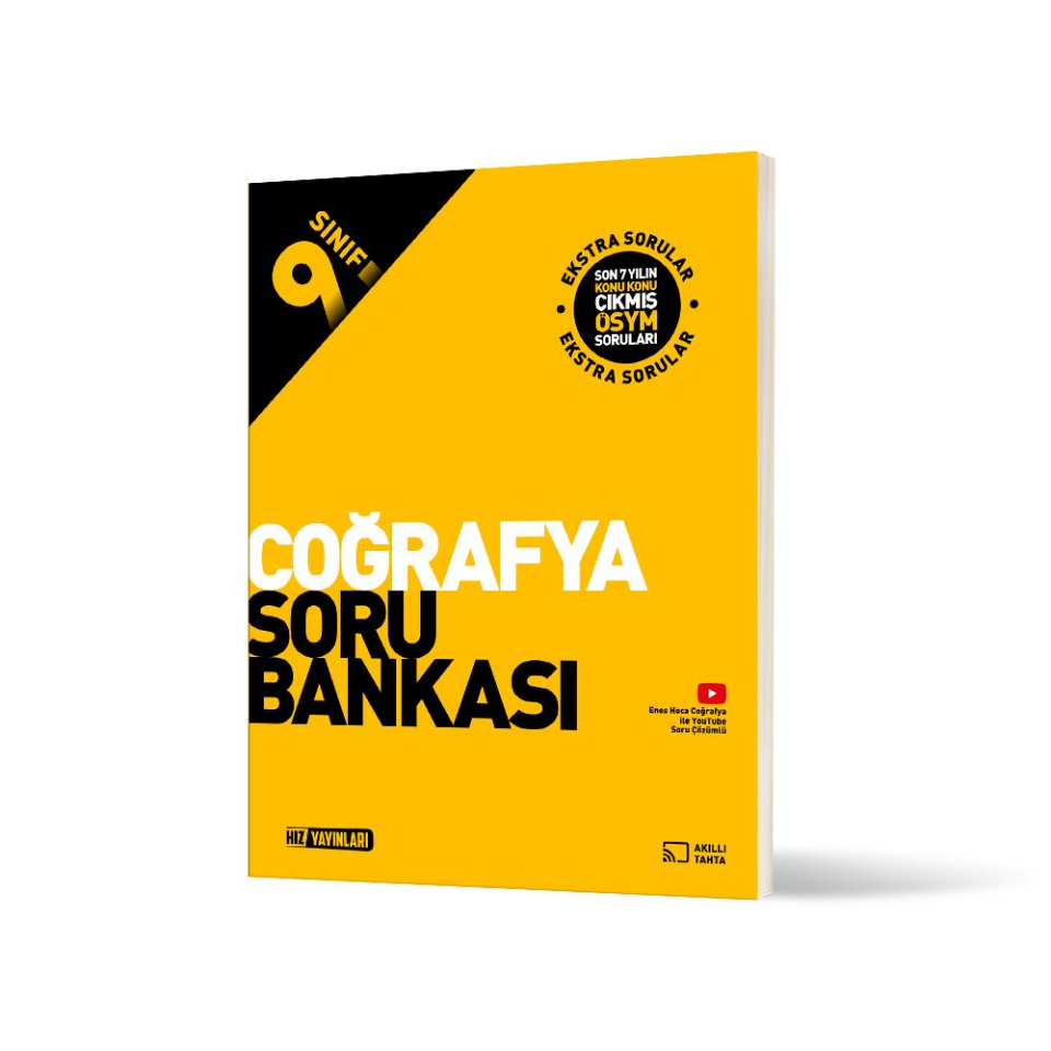 Hız 9. Sınıf Coğrafya Soru Bankası