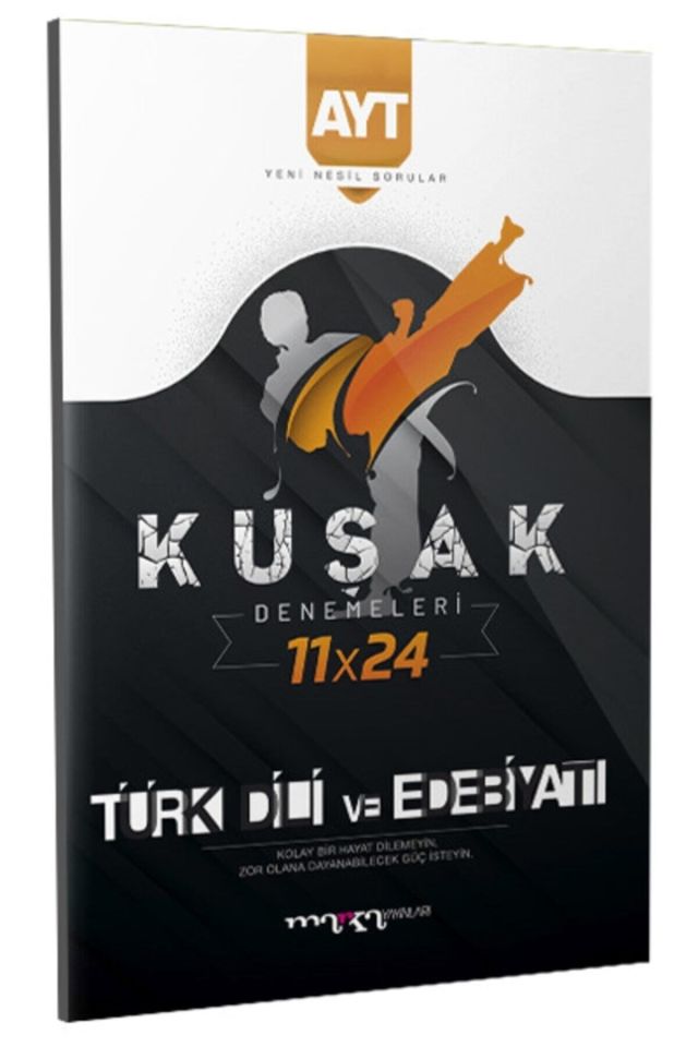Marka AYT Türk Dili ve Edebiyatı Yeni Nesil Kolaydan Zora 11x24 Kuşak Deneme