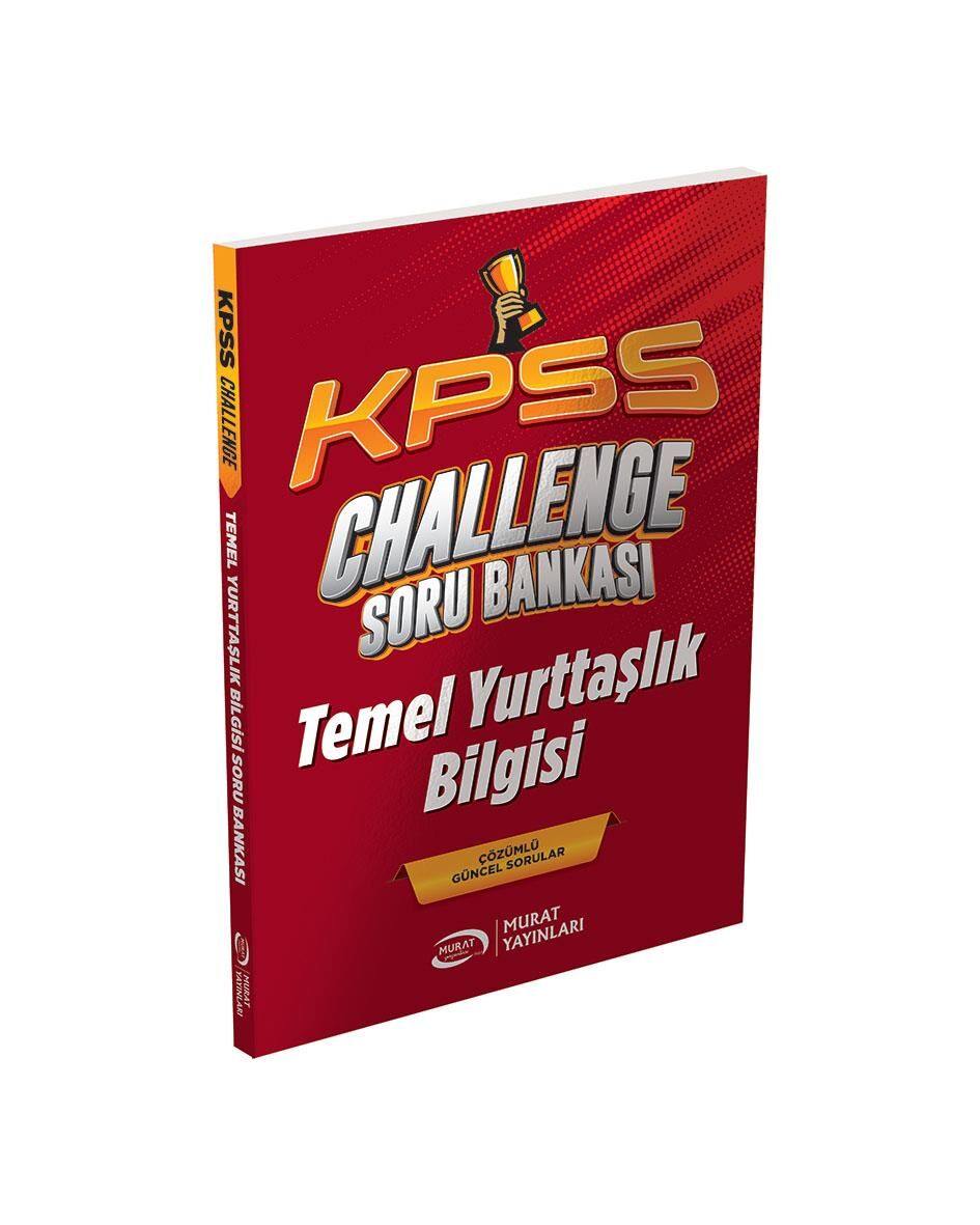 Murat KPSS Temel Yurttaşlık Bil.  CHALLENGE Soru Bankası