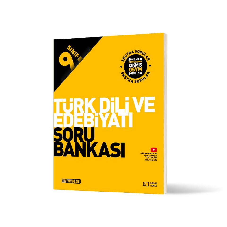 Hız 9. Sınıf Türk Dili Ve Edebiyatı Soru Bankası