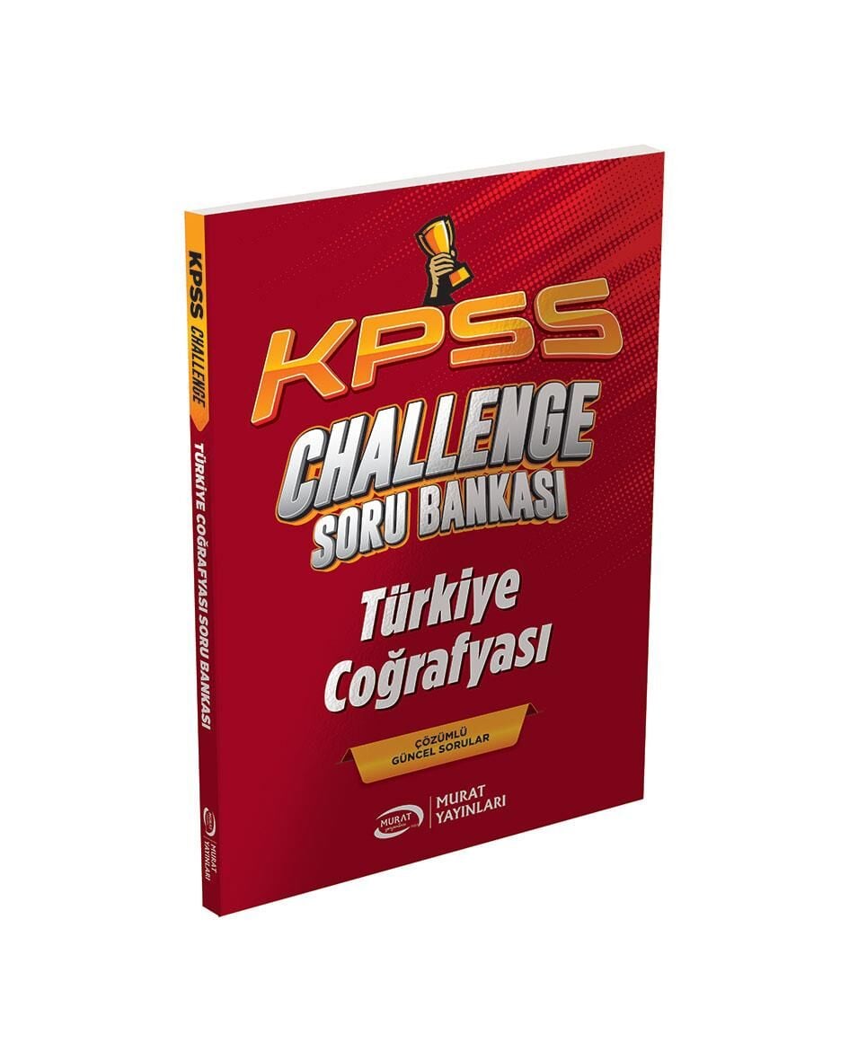 Murat KPSS Türkiye Coğrafyası CHALLENGE Soru Bankası
