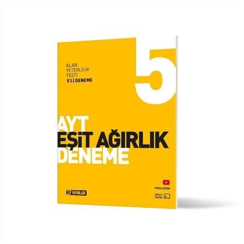 Hız AYT Eşit Ağırlık 5 Li Genel Deneme