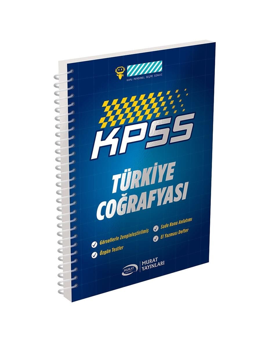 Murat KPSS Türkiye Coğrafyası Defteri
