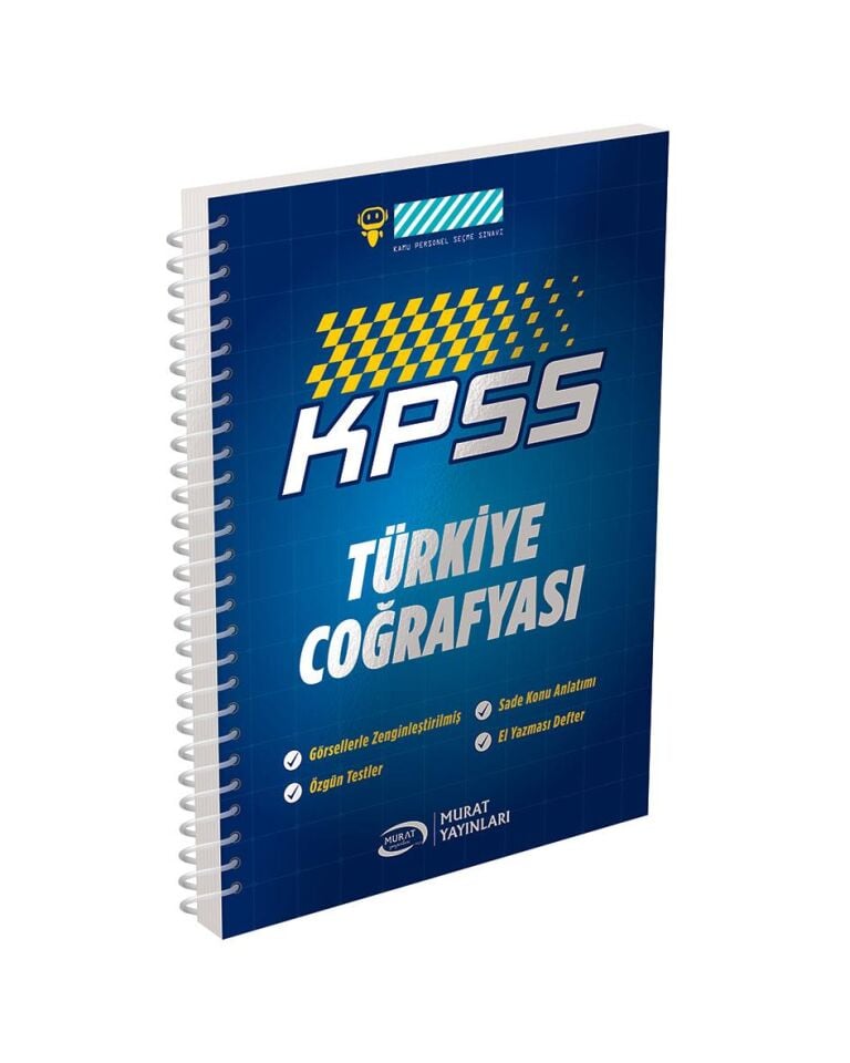Murat KPSS Türkiye Coğrafyası Defteri