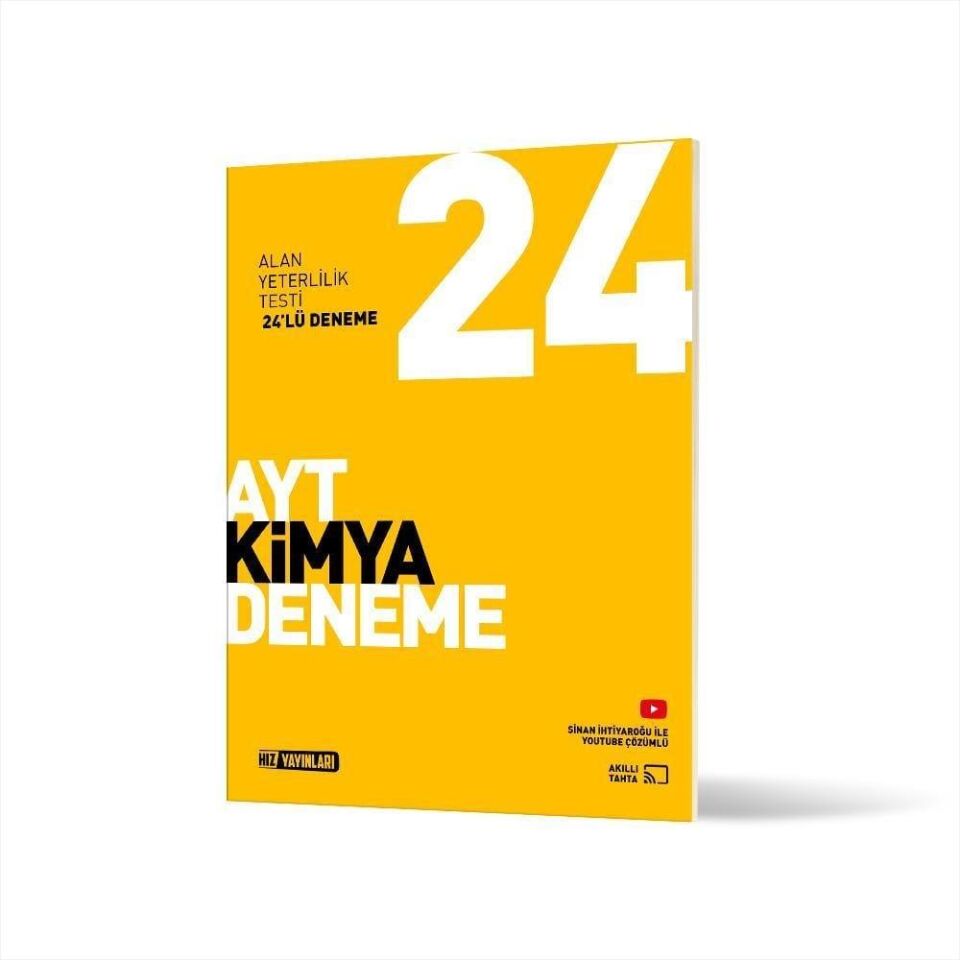 Hız AYT Kimya 24 Lü Deneme