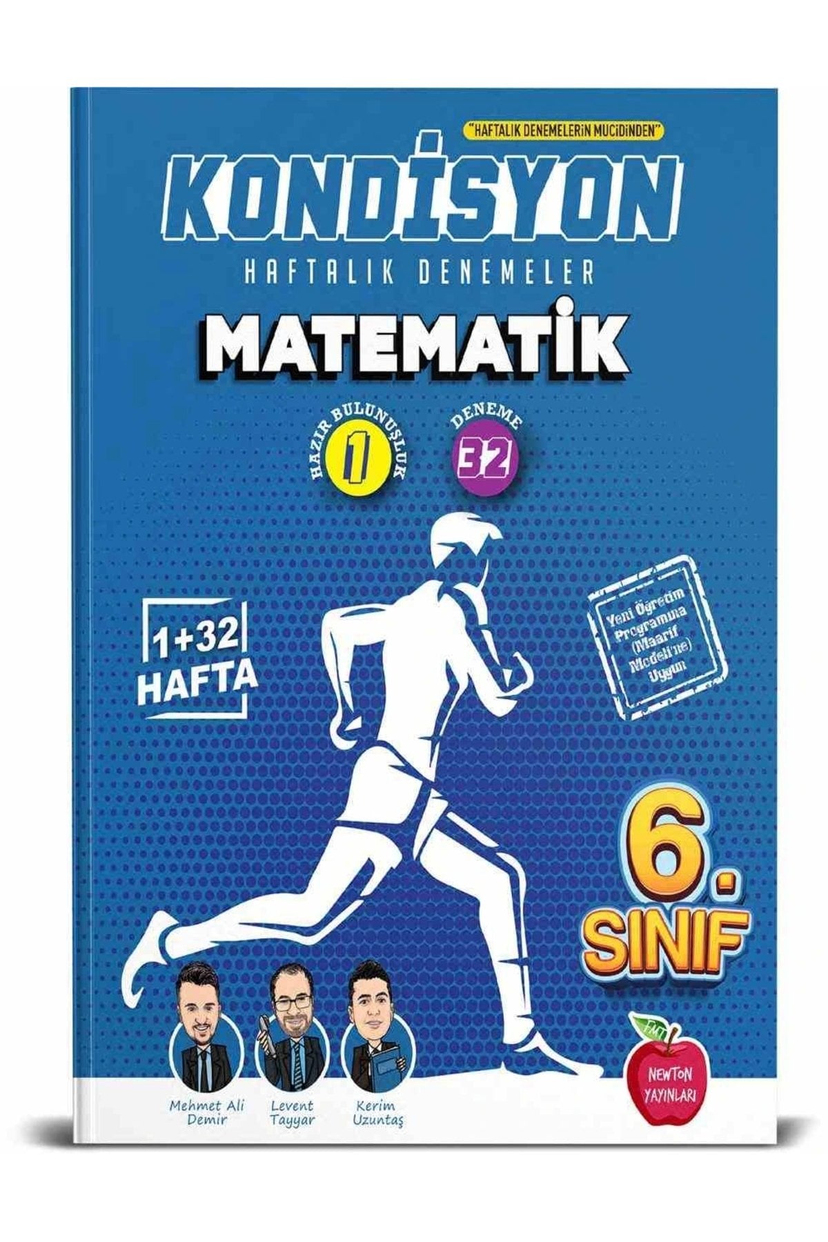 Newton 6. Sınıf Matematik 37 Hafta Kondisyon Haftalık Kazanım Denemeleri