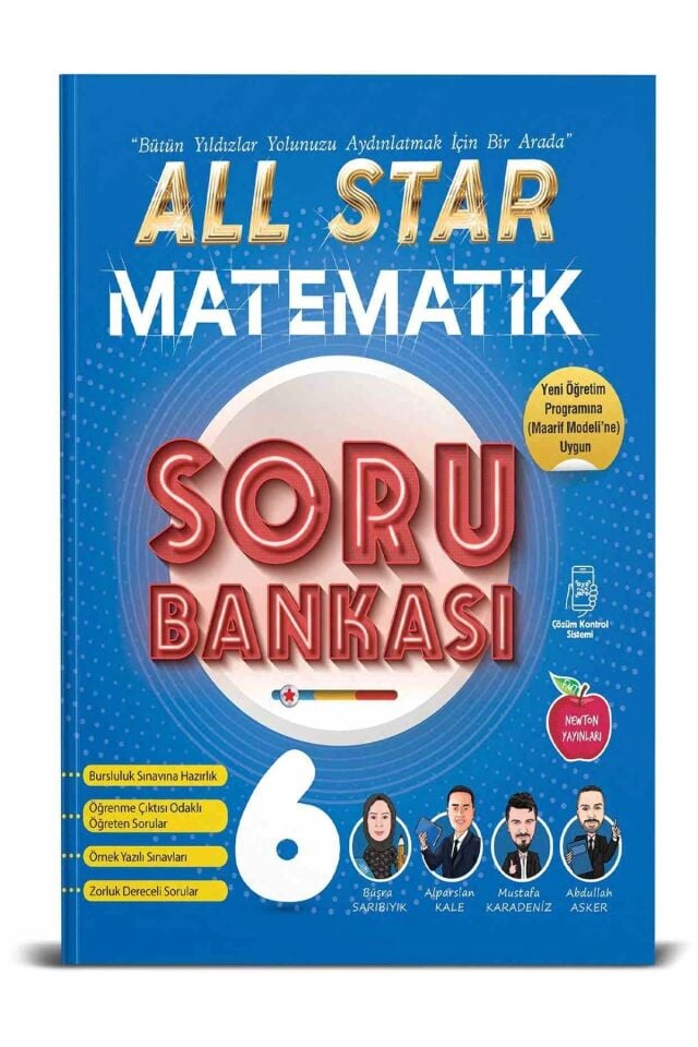 Newton 6. Sınıf Matematik All Star Soru Bankası
