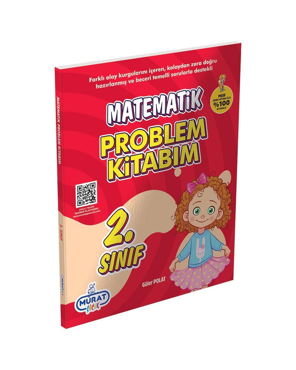 Murat 2. Sınıf Matematik Problemler Kitabım