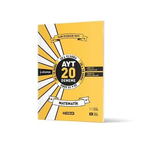 Hız AYT Matematik Deneme 5.Kitap 20 Li İkinci Dönem