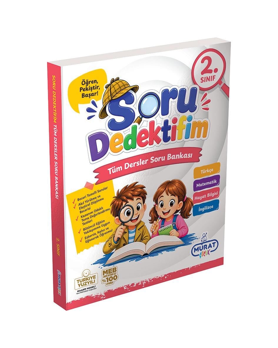 Murat 2. Sınıf Soru Dedektifim Tüm Dersler Soru Bankası