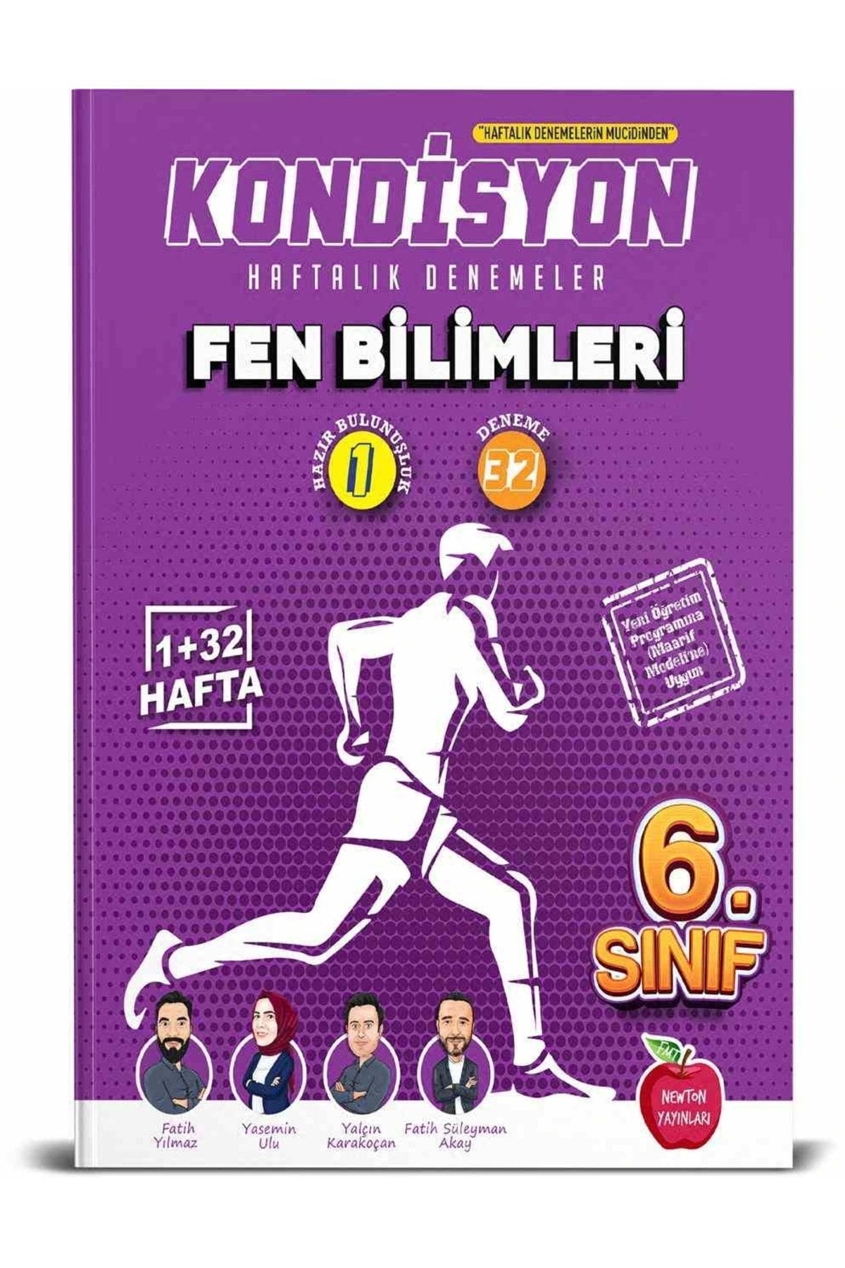 Newton 6. Sınıf Fen Bilimleri 37 Hafta Kondisyon Haftalık Kazanım Denemeleri