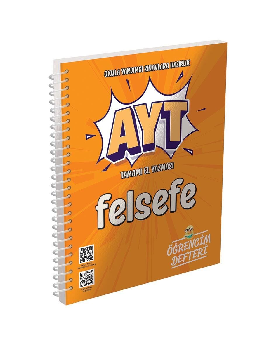 Murat AYT Felsefe Öğrencim Defteri