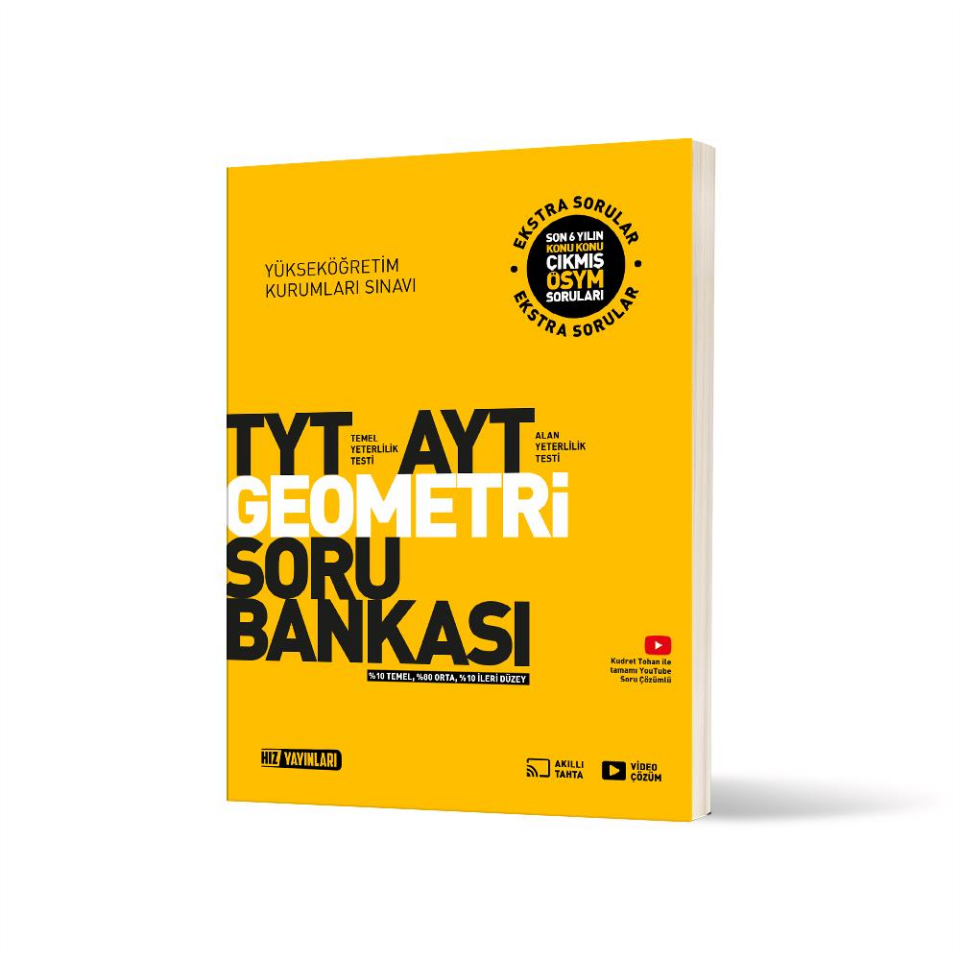 Hız TYT - AYT Geometri Soru Bankası