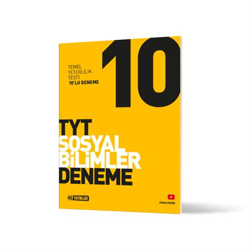 Hız Yayınları TYT 10'lu Sosyal Bilimler Denemesi