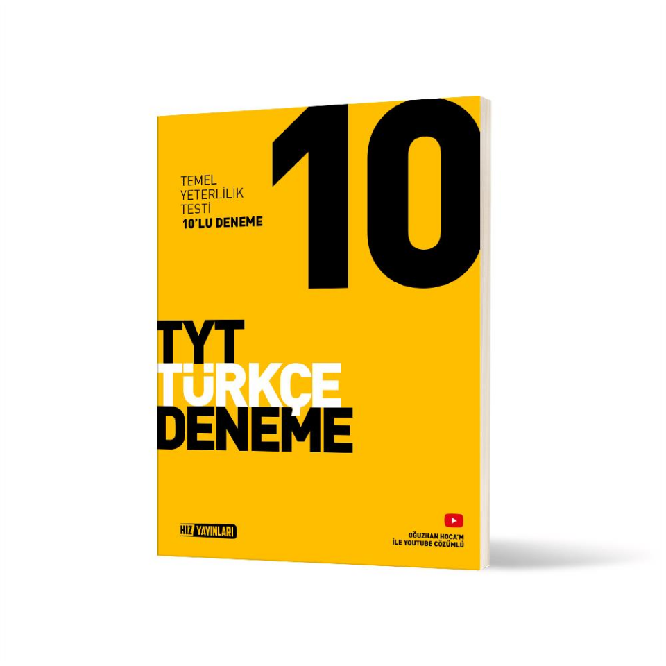 Hız Yayınları TYT 10'lu Türkçe Denemesi
