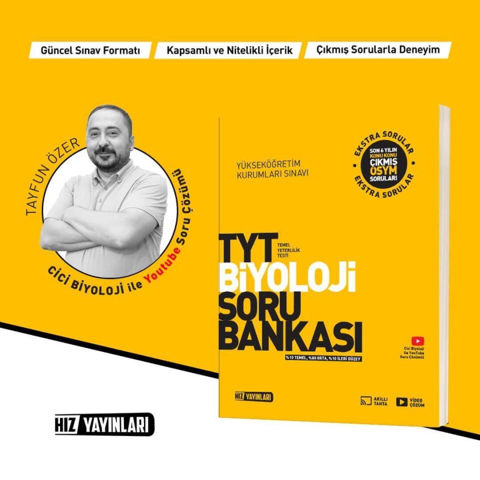 Hız TYT Biyoloji Soru Bankası