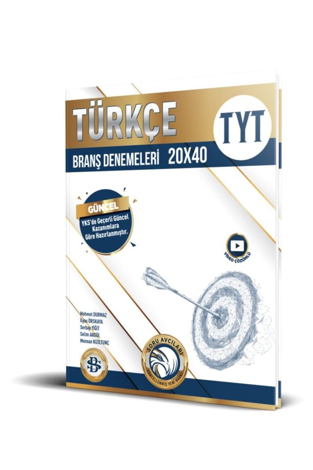 Bilgi Sarmal Yayınları TYT Türkçe 20x40 Denemeleri