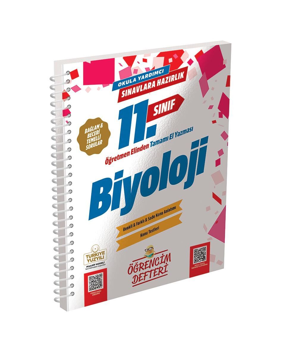 Murat 11. Sınıf Biyoloji Öğrencim Defteri