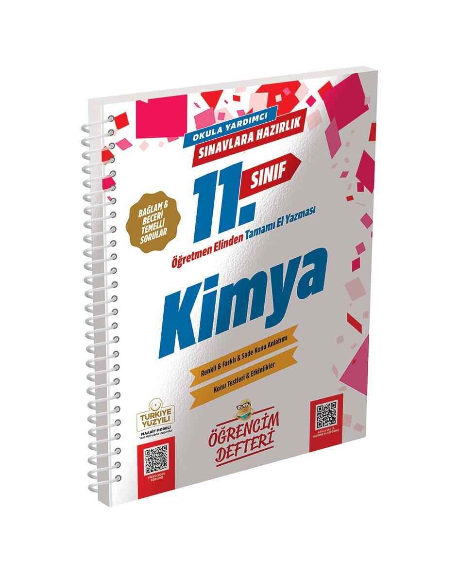 Murat 11. Sınıf Kimya Öğrencim Defteri
