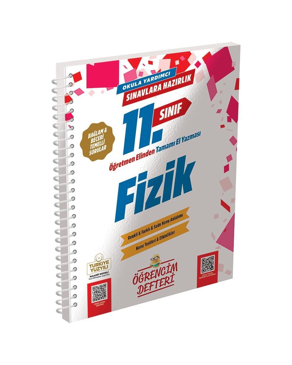 Murat 11. Sınıf Fizik Öğrencim Defteri