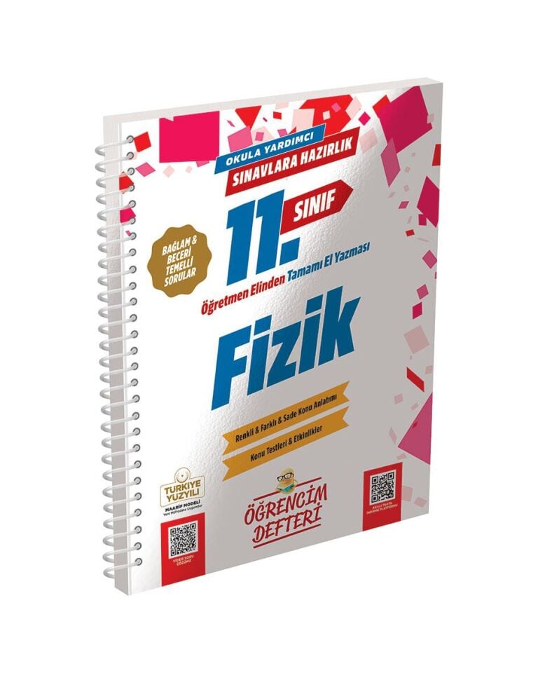 Murat 11. Sınıf Fizik Öğrencim Defteri