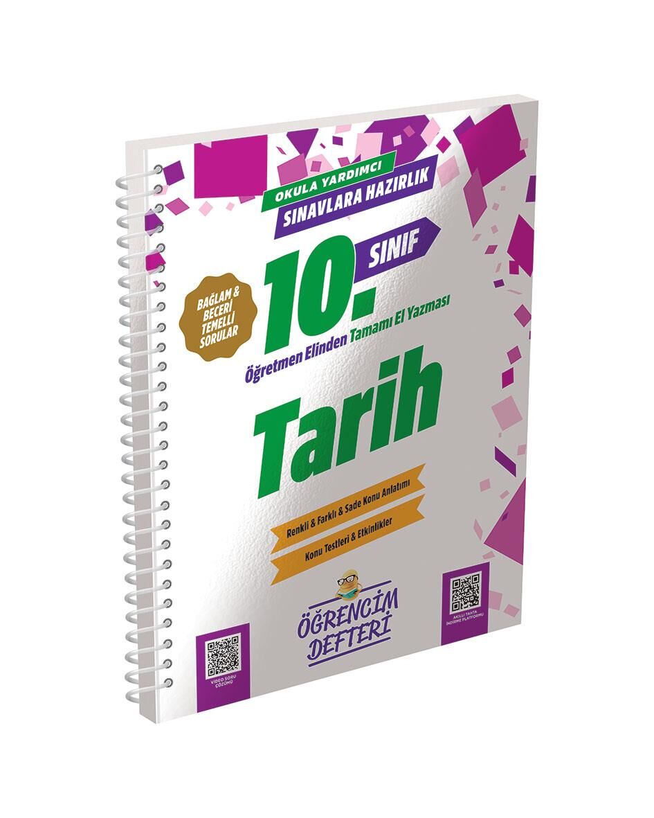 Murat 10. Sınıf Tarih Öğrencim Defteri