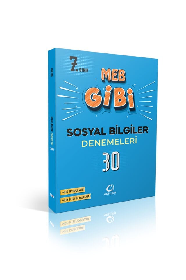 Oksijen Yayınları 7. Sınıf MEB Gibi Sosyal Bilgiler Branş Denemeleri
