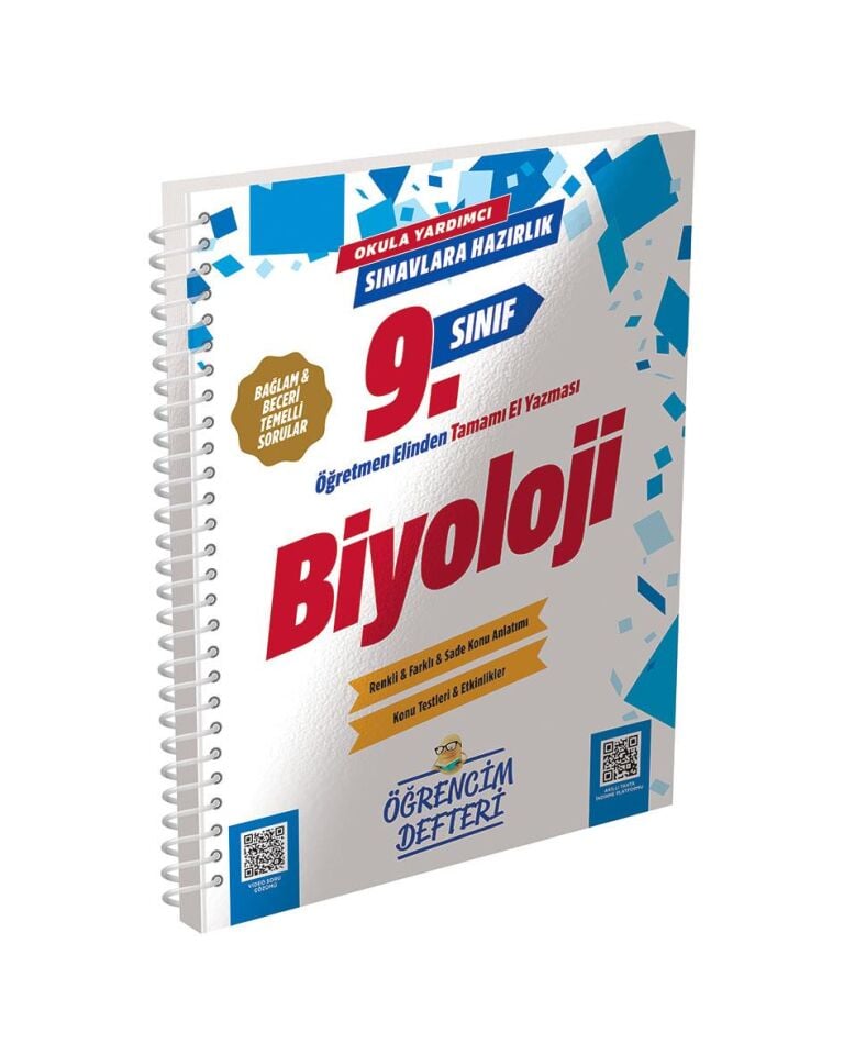 Murat 9. Sınıf Biyoloji Öğrencim Defteri