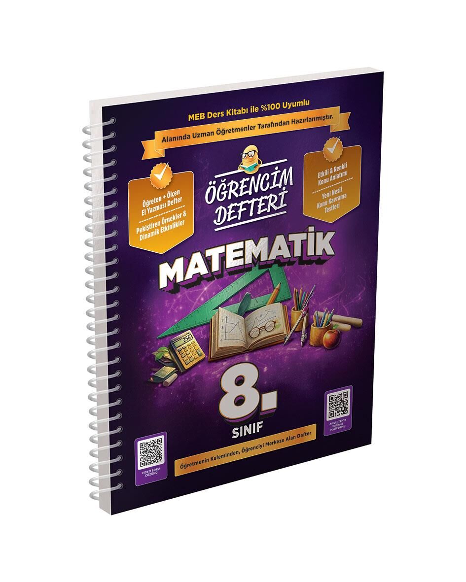 Murat 8. Sınıf Matematik Öğrencim Defteri