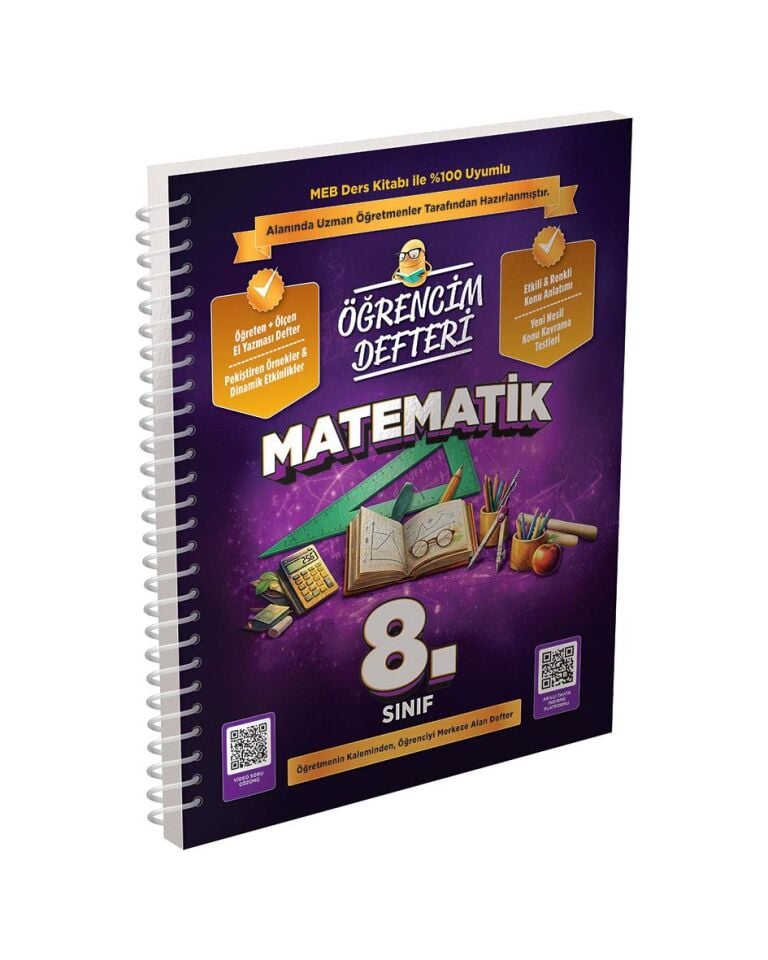 Murat 8. Sınıf Matematik Öğrencim Defteri