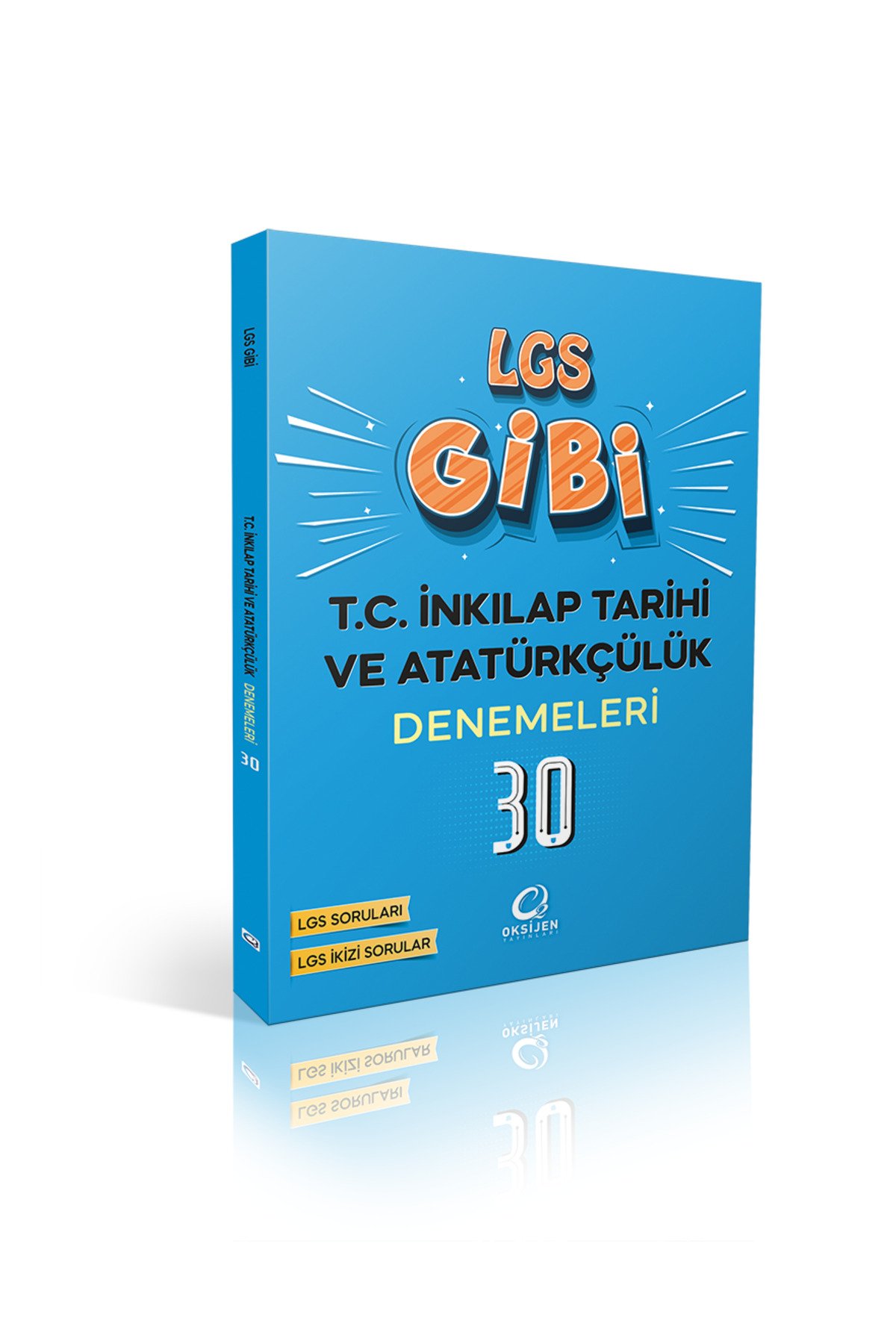 Oksijen Yayınları 8. Sınıf LGS Gibi İnkılap Tarihi Branş Denemeleri