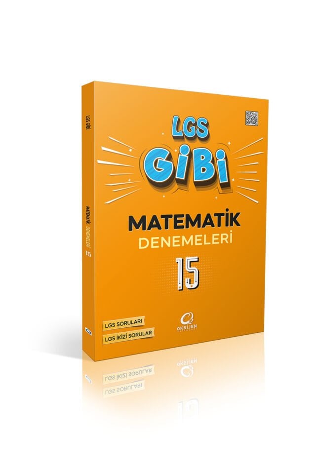 Oksijen Yayınları 8. Sınıf LGS Gibi Matematik Branş Denemeleri