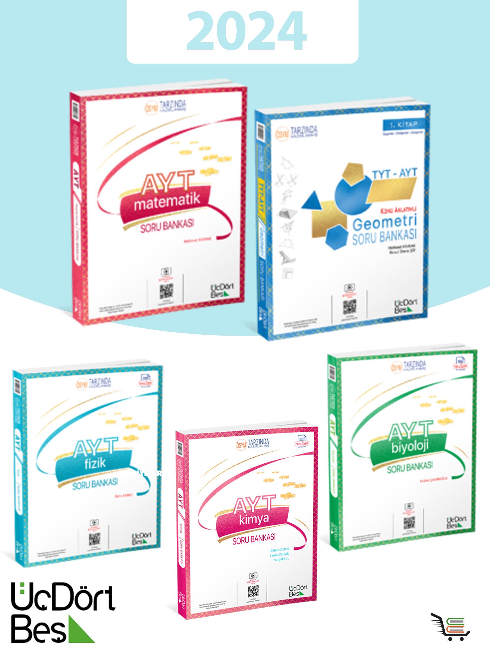 345-2024 Model AYT Sayısal Soru Bankası Seti