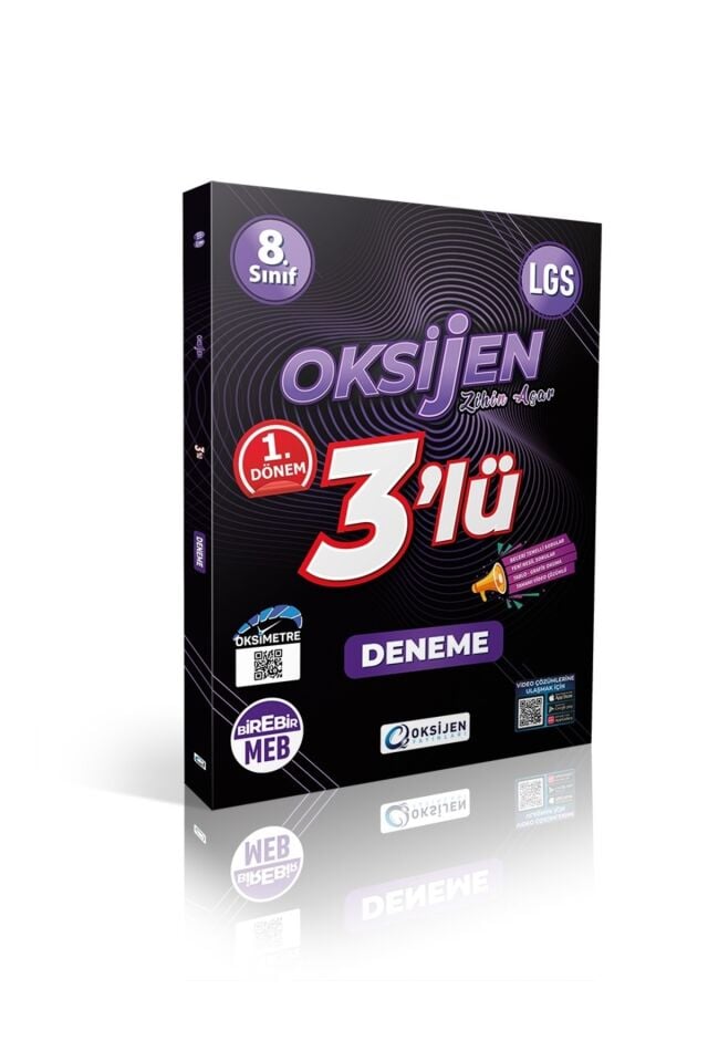 Oksijen LGS 8. Sınıf 1. Dönem 3'lü Fasikül Deneme