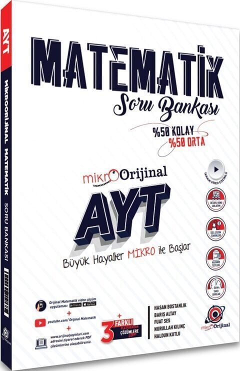 Mikro Orijinal Ayt  Matematik Soru Bankası