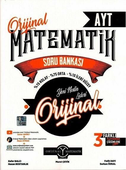 Orijinal AYT Matematik Soru Bankası