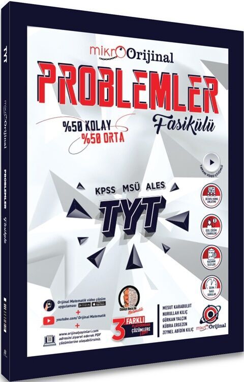 Mikro Orijinal Tyt Problemler Soru Bankası