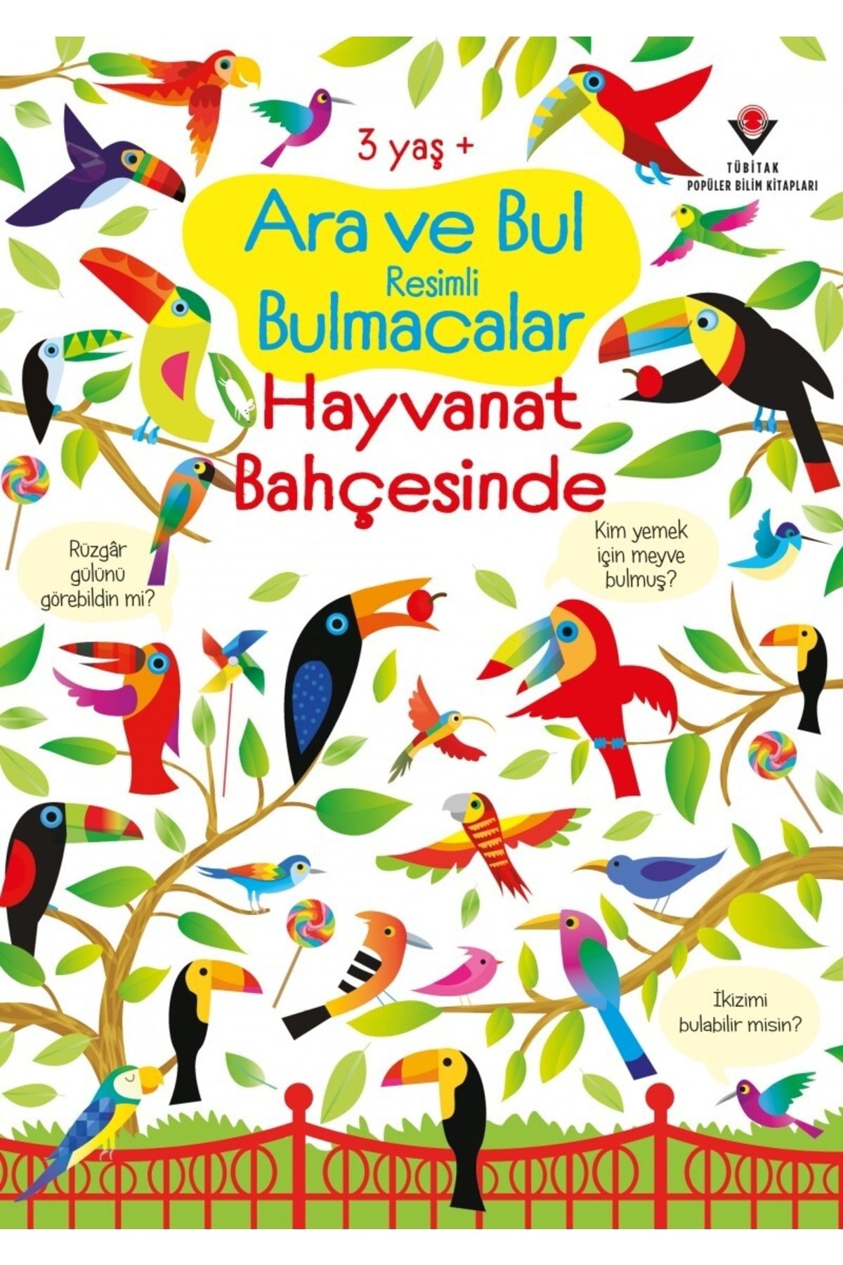 Tübitak Hayvanat Bahçesinde Ara Ve Bul Resimli Bulmacalar