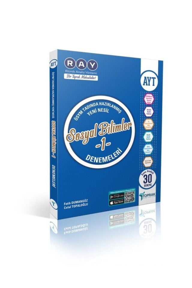 Toprak Ayt Sosyal Bilimler-1 Deneme Kitabı