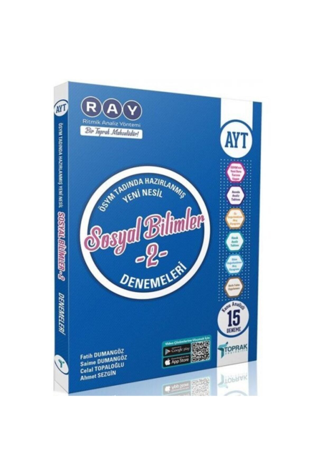 Ayt Sosyal Bilimler-2 Deneme Kitabı