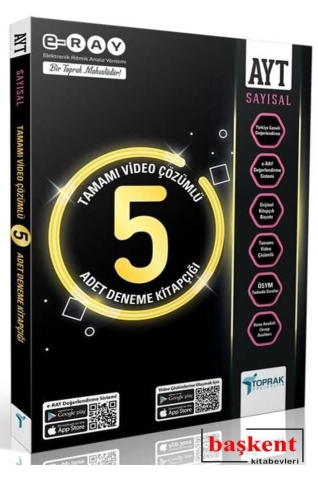 Toprak Ayt 5 Li SAYISAL 2024 Paket Deneme